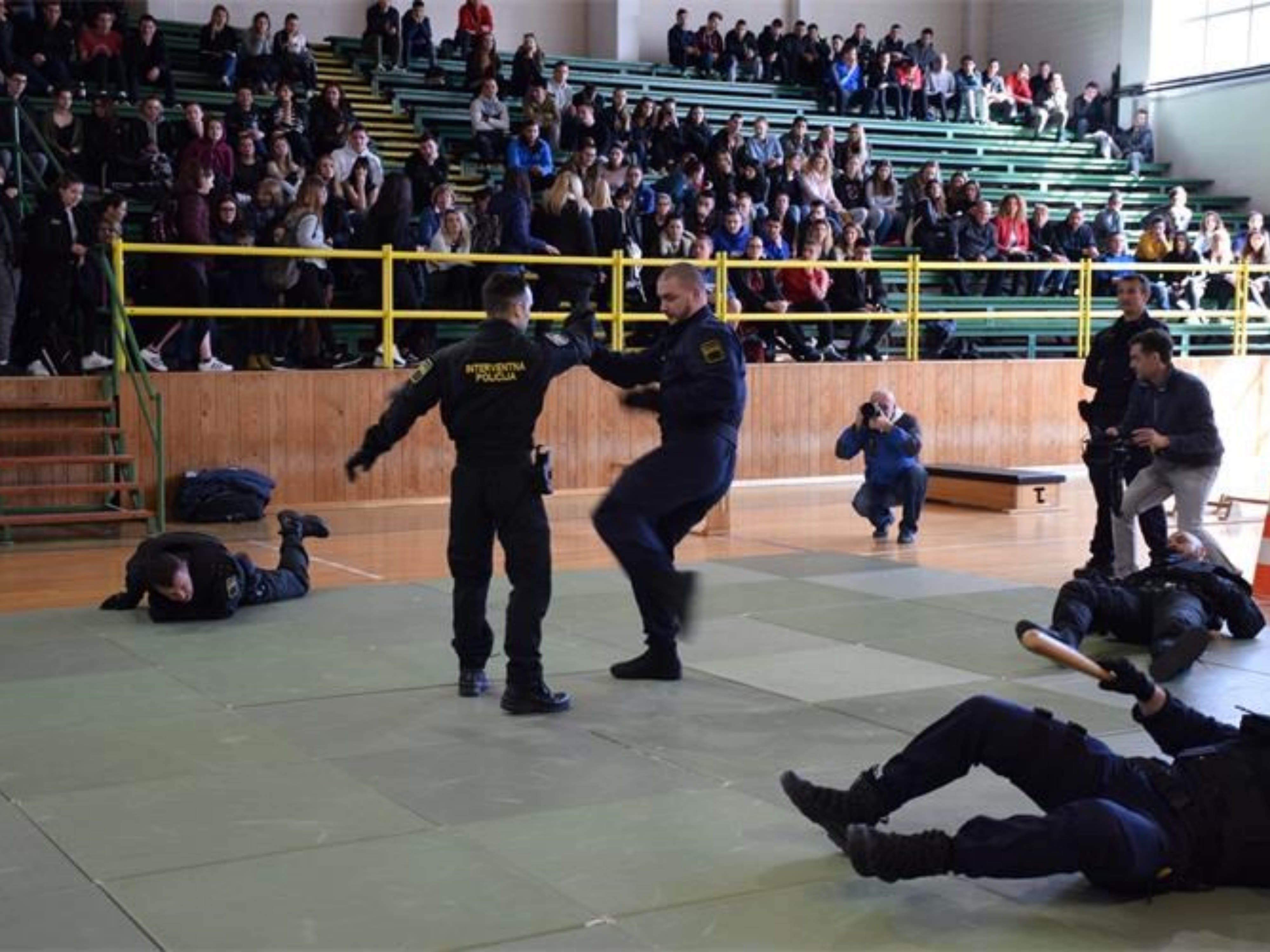 DAN OTVORENIH VRATA POLICIJE Jednu vježbu će izvesti Interventna policija s europskim prvakom u jiu jitsu Mateom Matteonijem